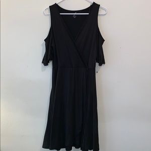 Cold shoulder dress